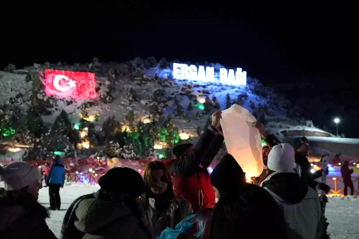 Ergan Dağı’nda Yeni Yıl Coşkusu