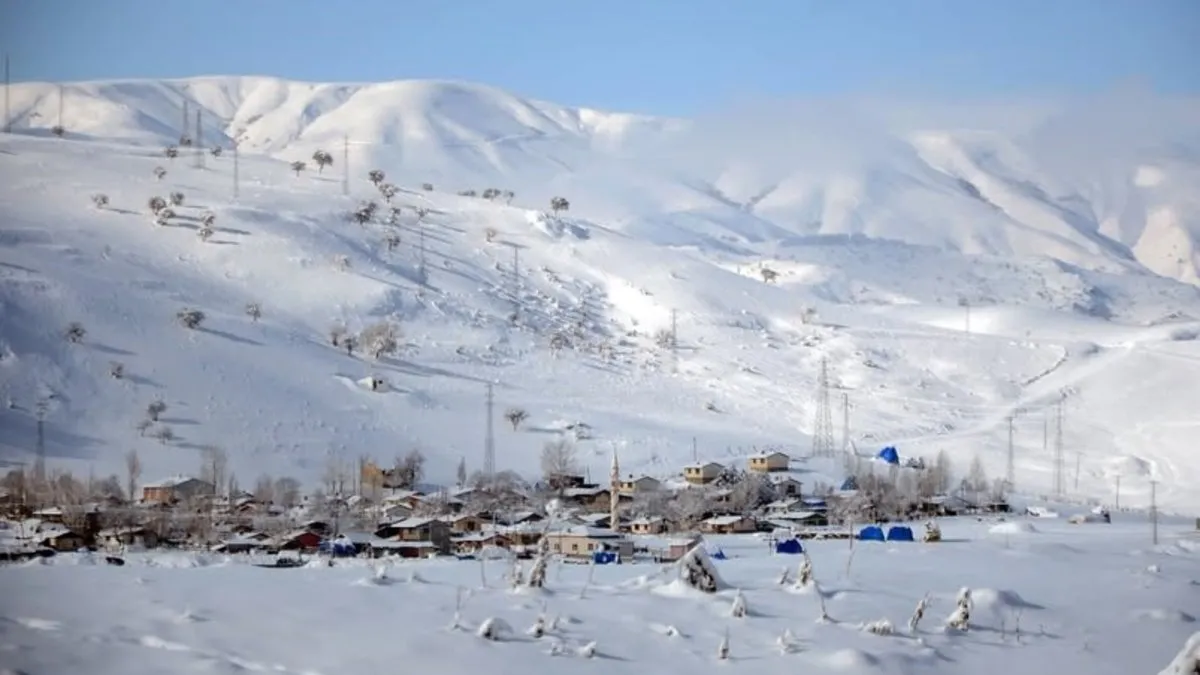 Erzurum’da dondurucu soğuklar! Tekman’da termometreler -23,1’i gösterdi!