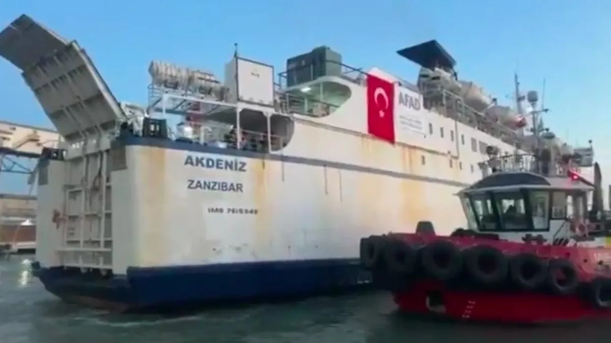 ‘İyilik Gemisi’ Gazze’ye yola çıktı