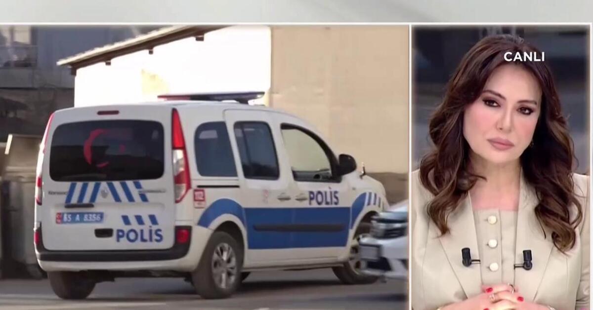 Canlı yayında şok görüntüler