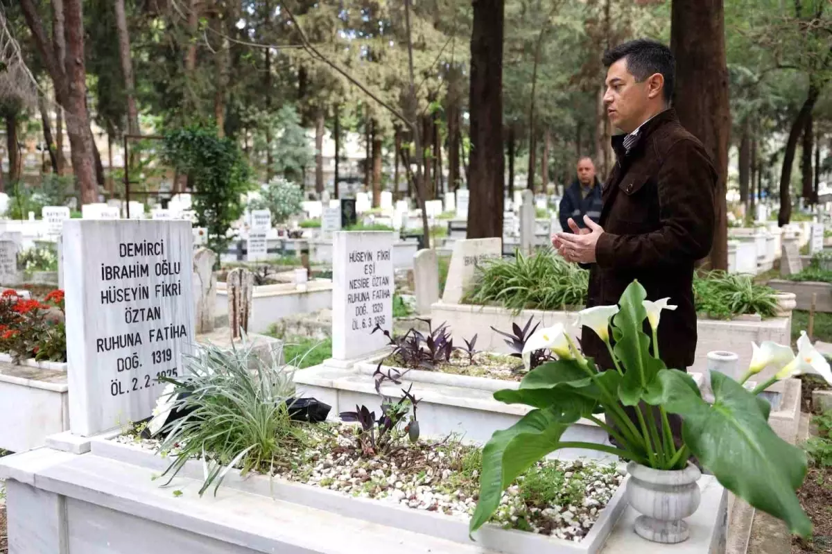 Marmaris Belediye Başkanı Acar Ünlü, Ramazan Bayramı’nda Merhum Başkanları Ziyaret Etti